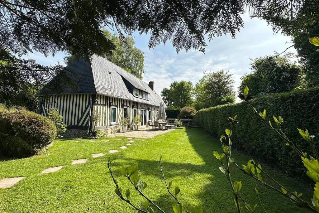 Maison A Colombages Pres De Deauville, Trouville Formentin Exterior foto